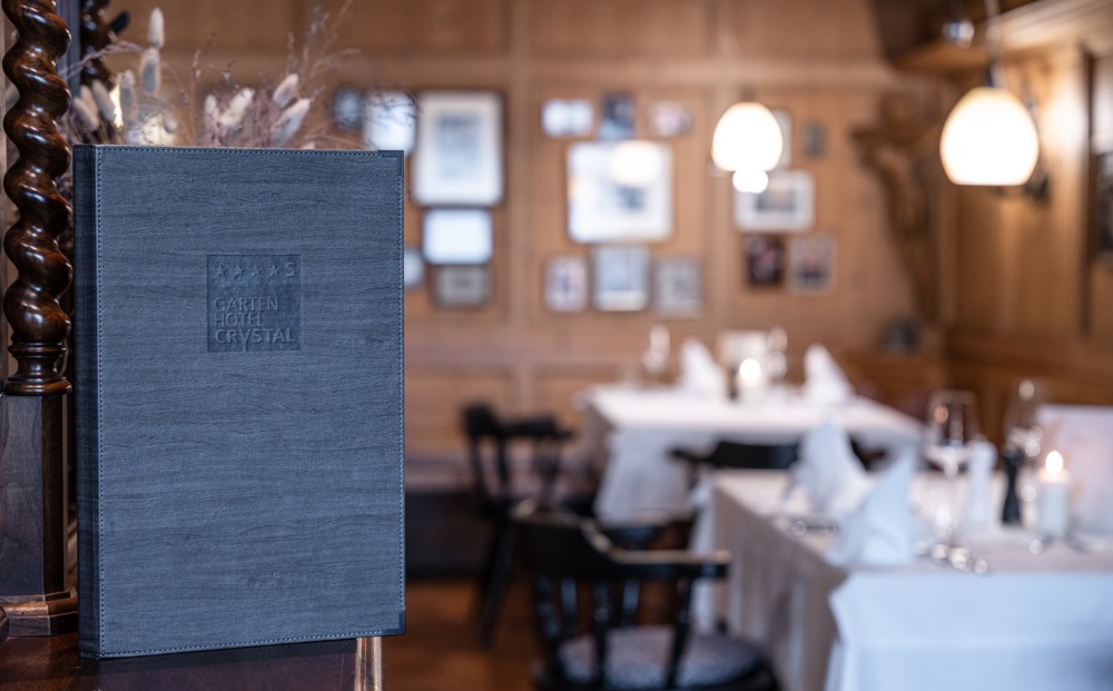 5-course menu of your choice in the evening